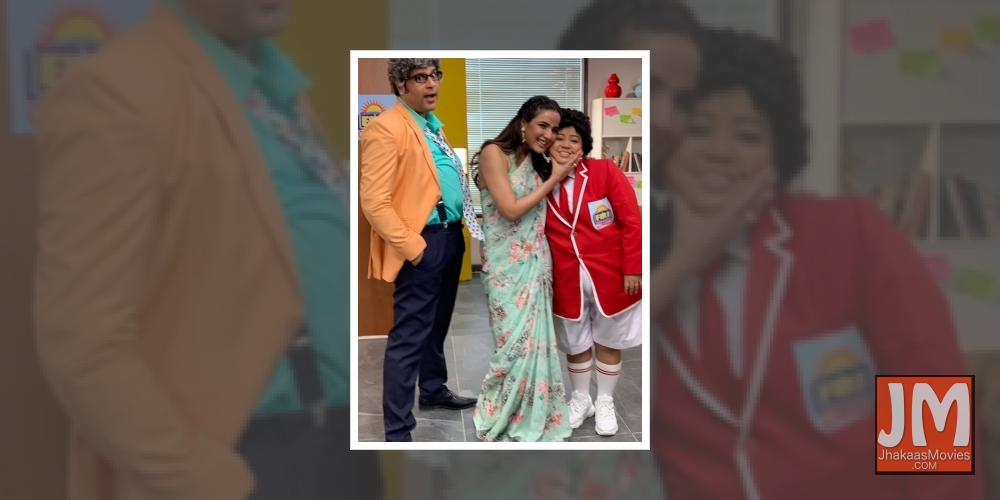 'Naagin' star Jasmin Bhasin is Bharti Singh's mom in comedy show.