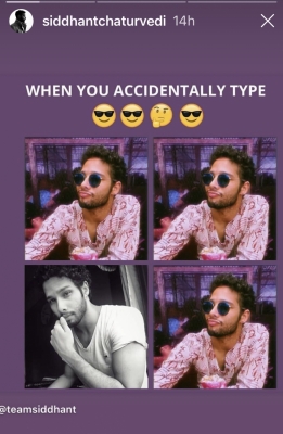 Siddhant Chaturvedi.