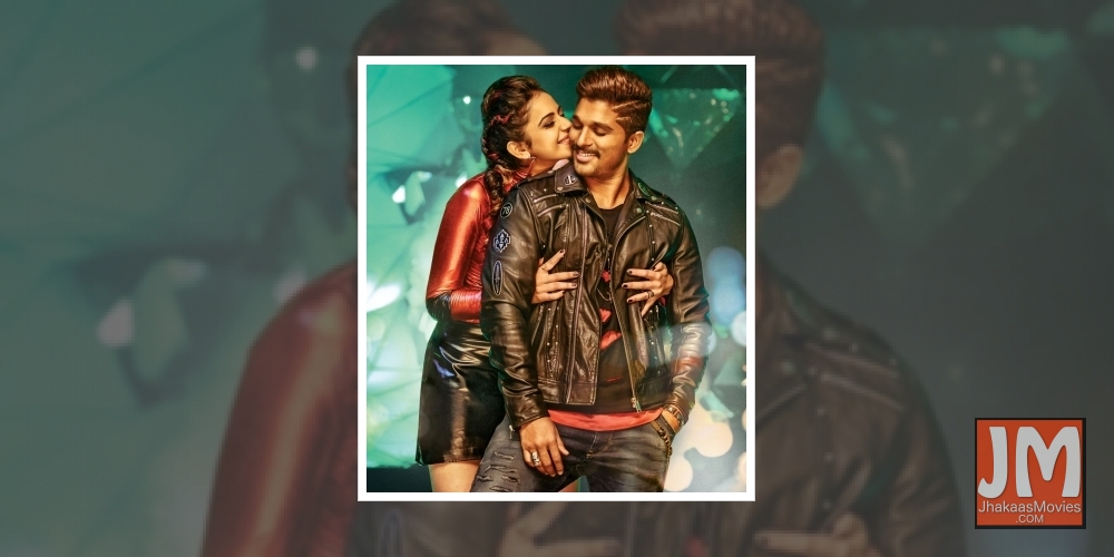 Hyderabad: Stills of Telugu Film Sarrainodu.