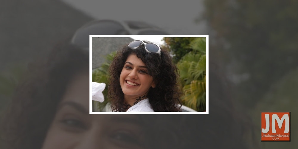 Hyderabad: Actress Taapsee Pannu.