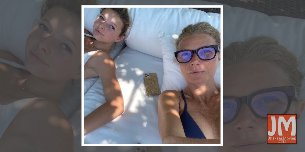Gwyneth Paltrow, daughter pose for a summertime selfie