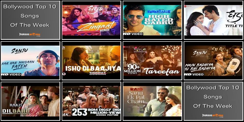 Top 10 Bollywood Songs This Week