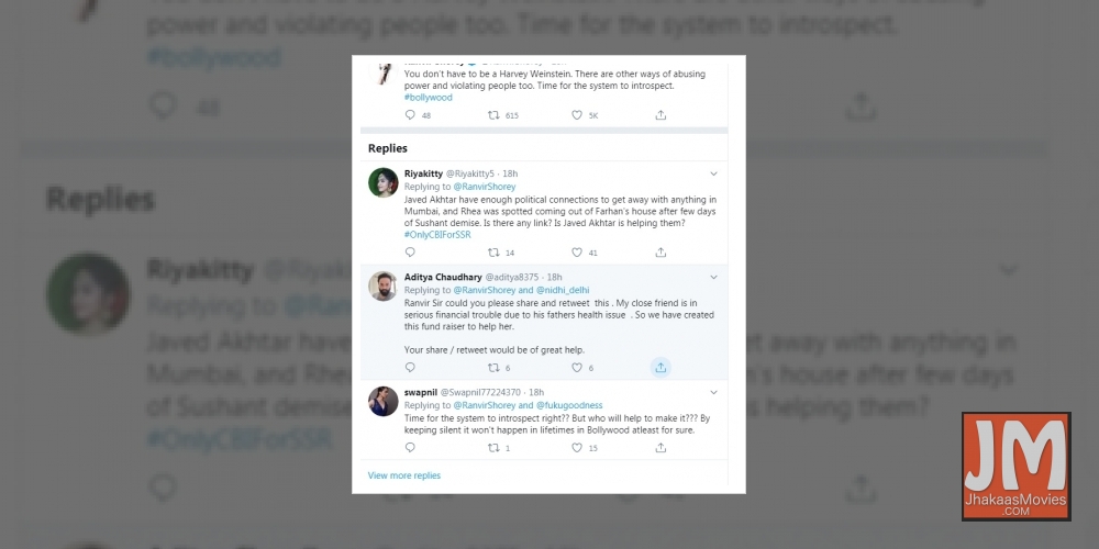 Ranvir Shorey: Time to introspect in Bollywood.