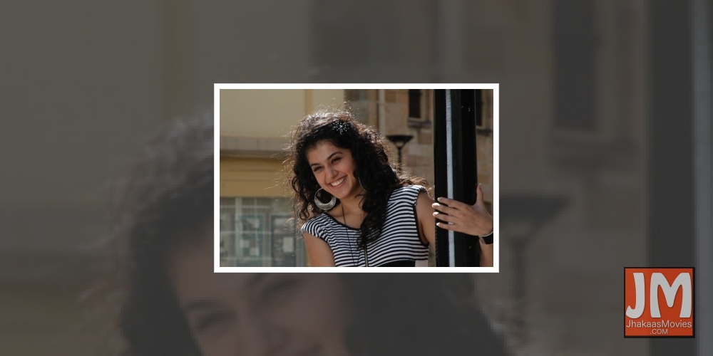 Hyderabad: Actress Taapsee Pannu.