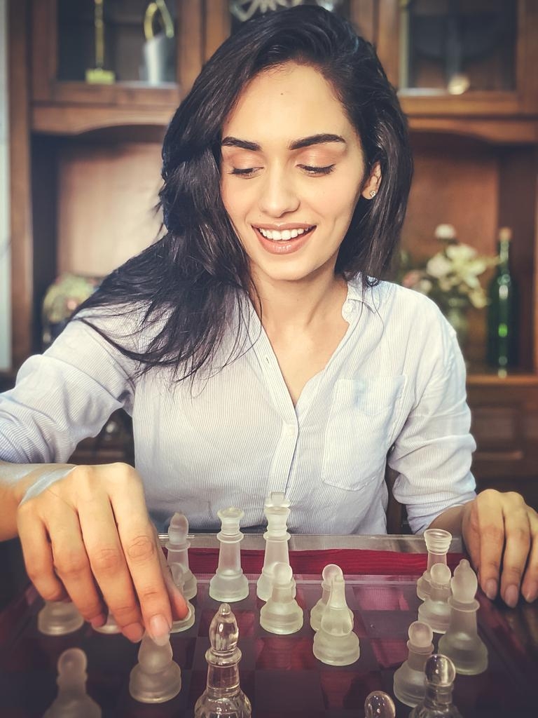Manushi Chhillar. (Photo: Durga Chakravarty IANS)