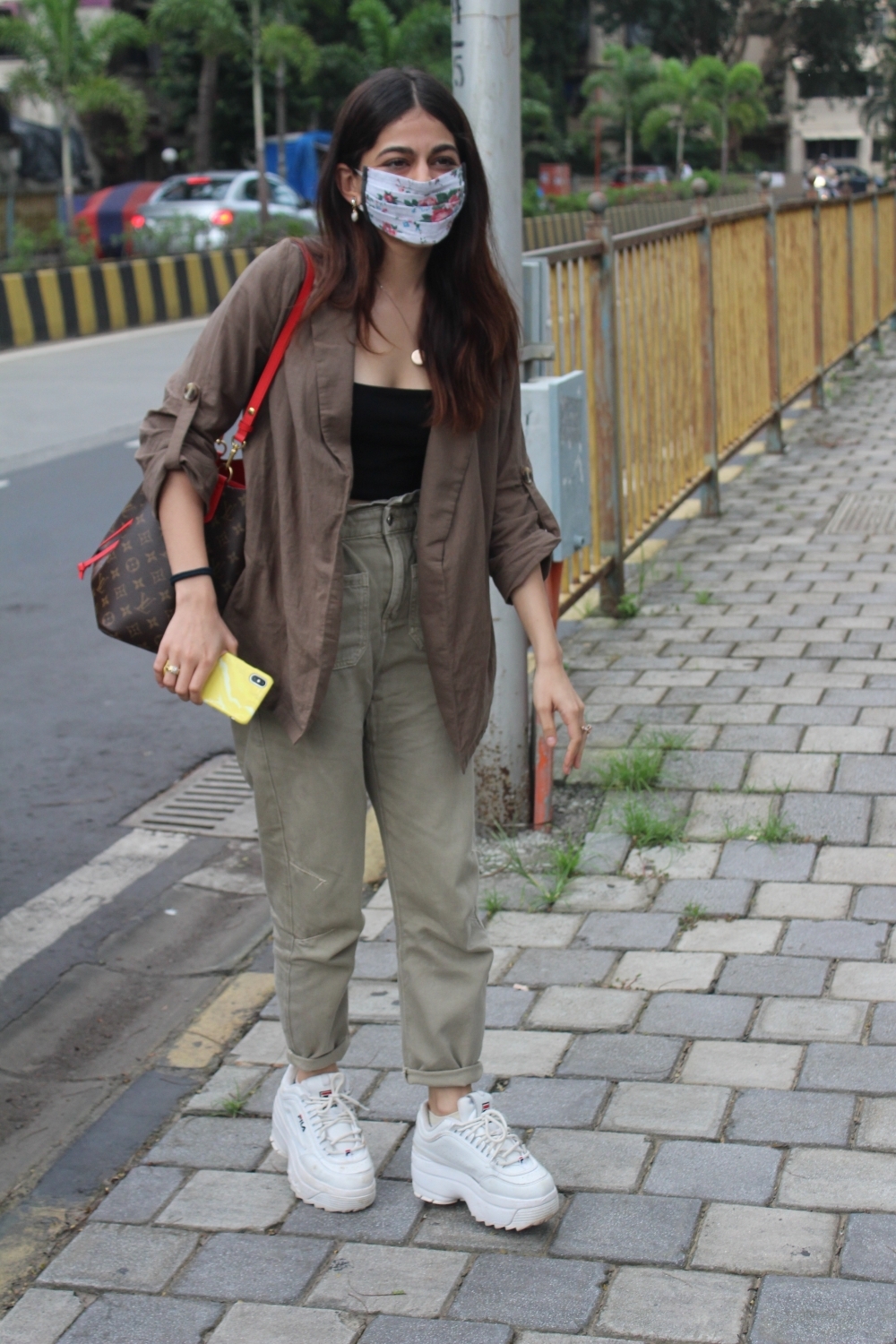 Alaia Furniturewala seen at dance class in andheri