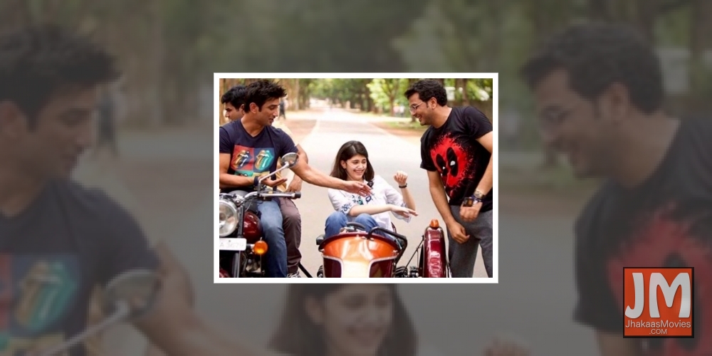 Sanjana shares unseen pic of Sushant from 'Dil Bechara' set.