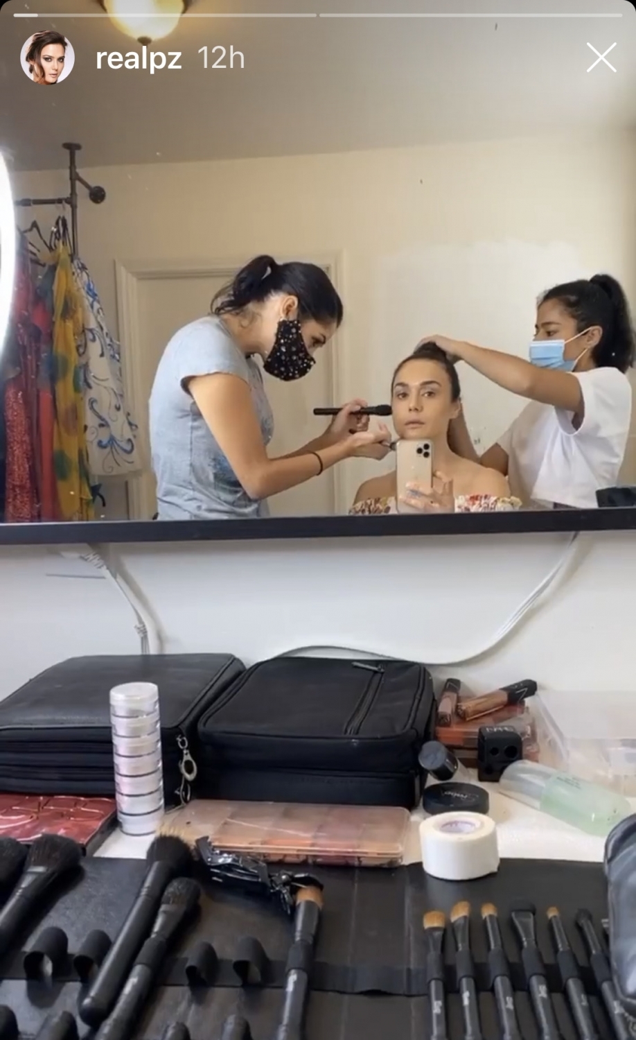 Preity Zinta. (Photo: Durga Chakravarty/IANS)