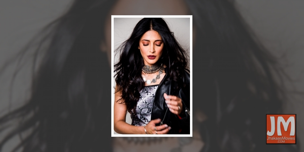 Actress Shruti Haasan.