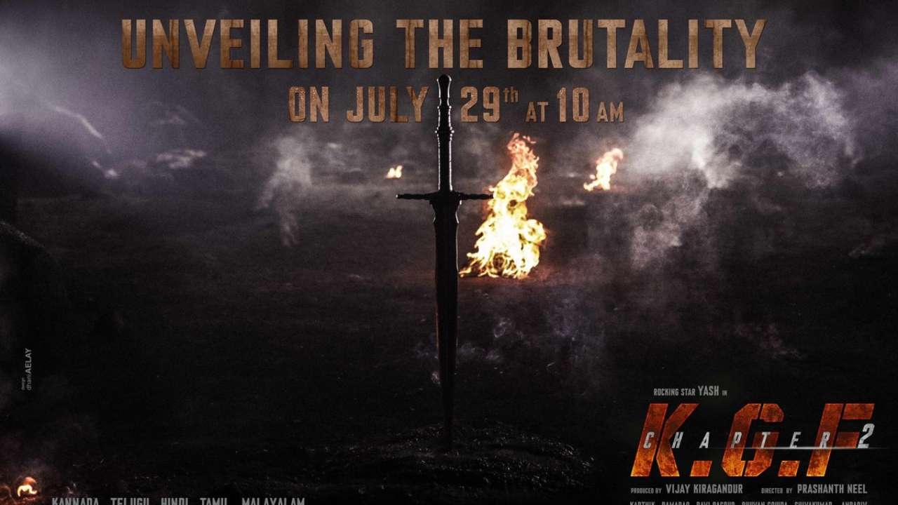 The makers of "KGF 2" to unveil the look of 'Adhira' on Sanjay Dutt's birthday!!