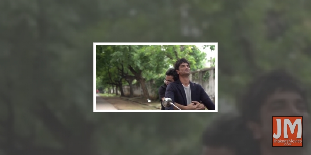 Sushant Singh Rajput's behind the scenes.