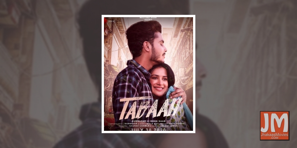 Gurnazar Chattha's new song 'Tabaah' talks of 'pain of love'.