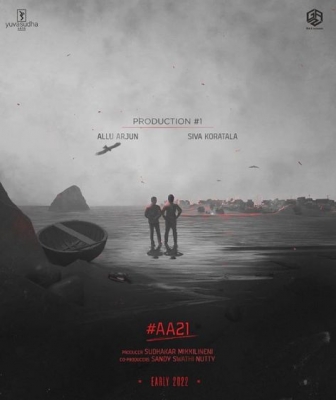 Allu Arjun announces ÃƒÂƒÃ‚Â¢ÃƒÂ‚Ã‚Â€ÃƒÂ‚Ã‚Â˜AA21ÃƒÂƒÃ‚Â¢ÃƒÂ‚Ã‚Â€ÃƒÂ‚Ã‚Â™ with Koratala Siva.