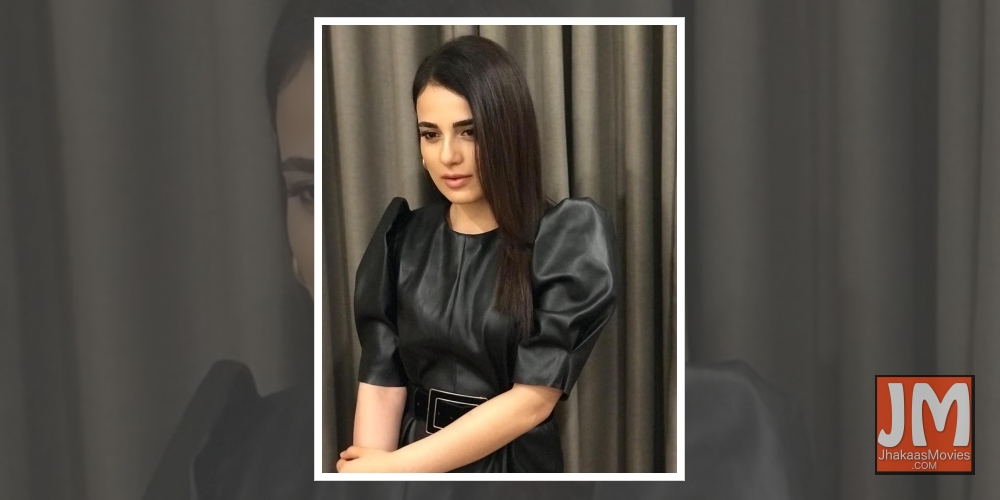 Radhika Madan channels her inner dark knight.