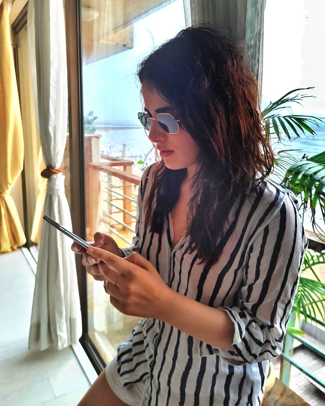 Radhika Madan channels her inner Govinda in new pic.