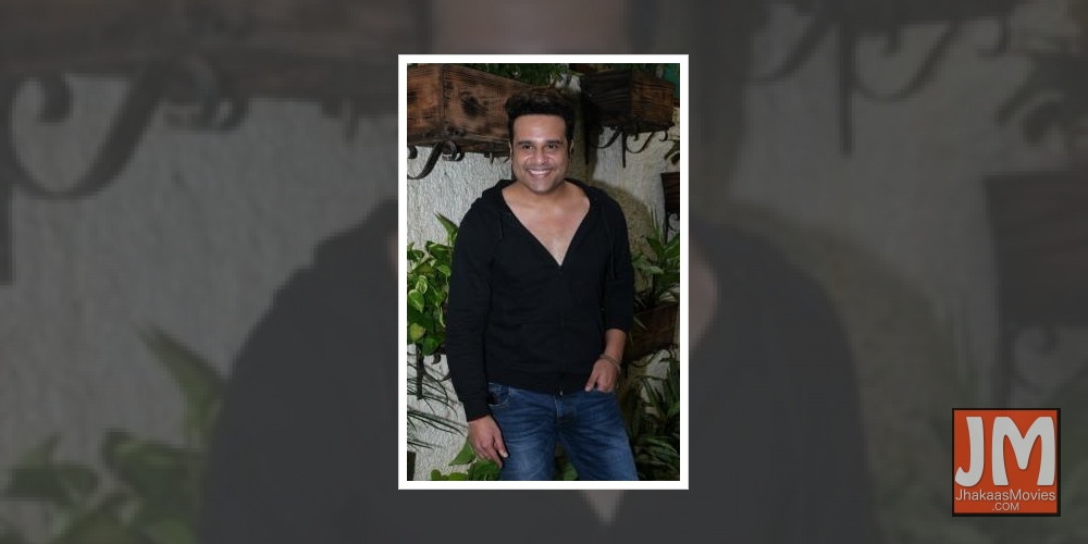 Mumbai: Actor Krushna Abhishek at the screening of his upcoming web series 