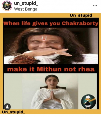 Rhea Chakraborty MEMES.