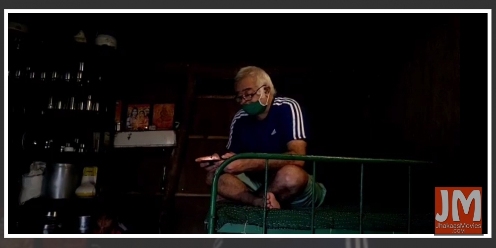 Hansal's job of the day: Reading stories to kids from small tribal settlement.