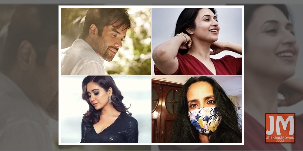 TV stars on freedom in the time of lockdown and social distancing.