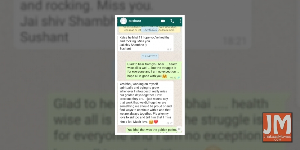 Sushant's aide enquire about work deal in June 14 morn: Director-friend