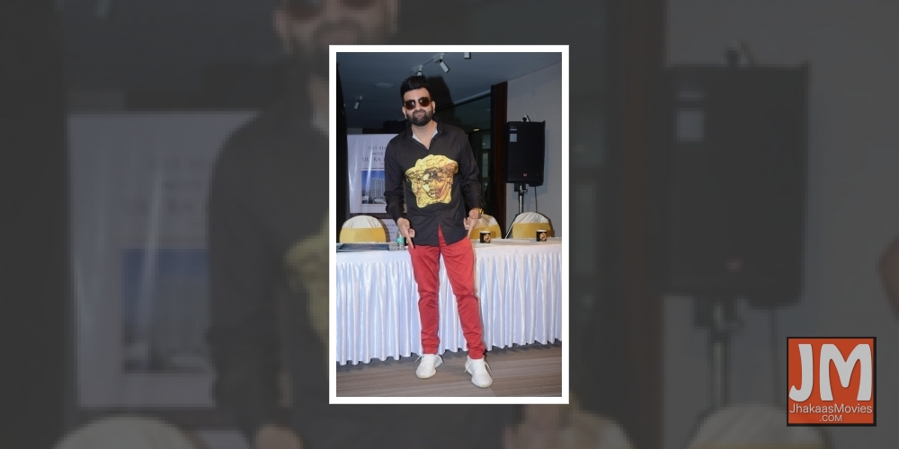 Mumbai: Actor Navraj Hans at the success press conference of song 