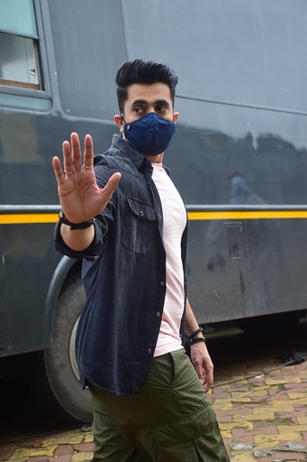 Mumbai: Actor Sunny Singh seen at Film City in Mumbai's Goregaon on Aug 18, 2020. (Photo: IANS)