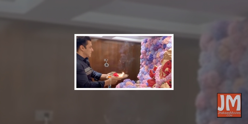 Here's how Salman, family marked the beginning of Ganesh Chaturthi.