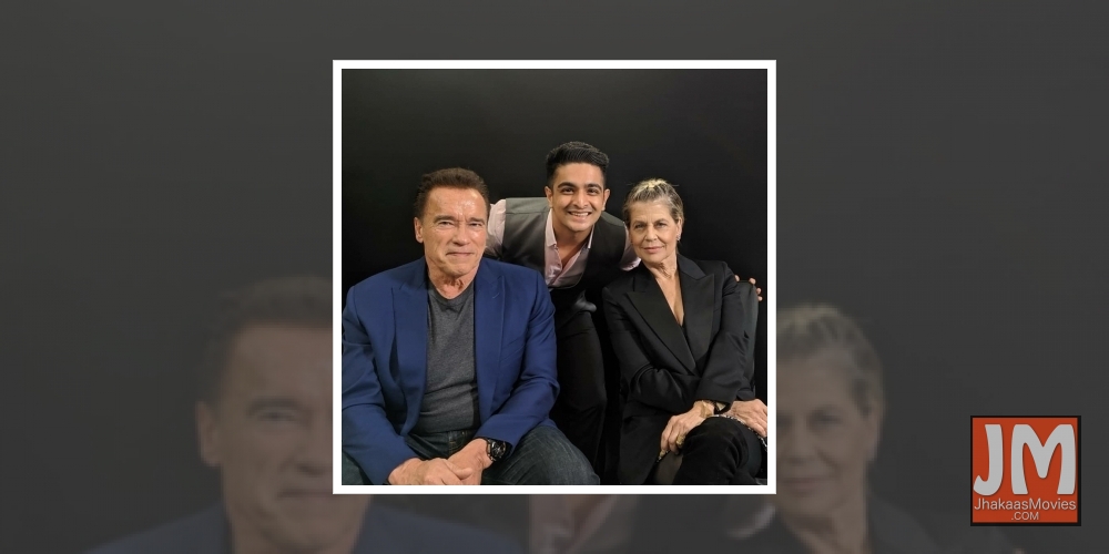 Hollywood action hero Arnold Schwarzenegger was elated to find out that his famous 