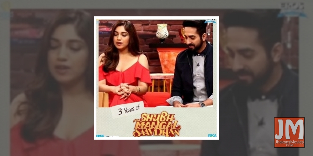 Shubh Mangal Saavdhan turns 3: Bhumi calls Ayushmann her best co-star