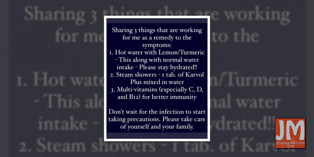 Himansh Kohli tests positive for Covid-19