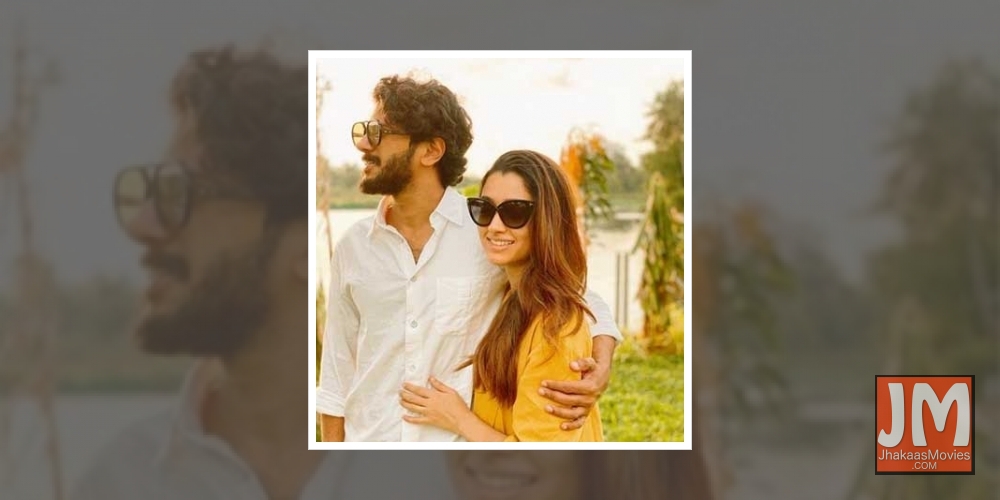 Dulquer Salmaan shares how he spent lockdown with wife.