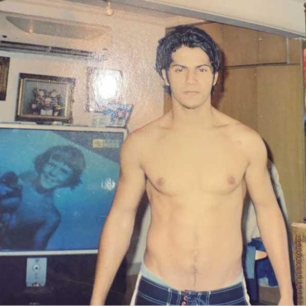 Varun Dhawan shares picture from his sweet 16 days.