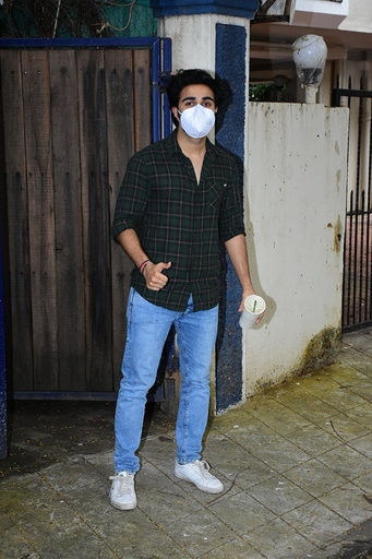 Mumbai: Actor Aadar Jain seen at Bandra in Mumbai on Sep 3, 2020. (Photo: IANS)
