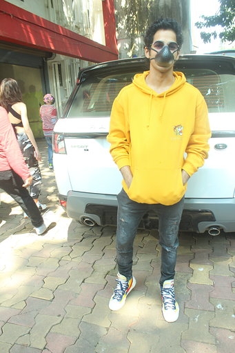 Mumbai: Actor Ishaan Khattar seen at Andheri in Mumbai on Sep 4, 2020. (Photo: IANS)