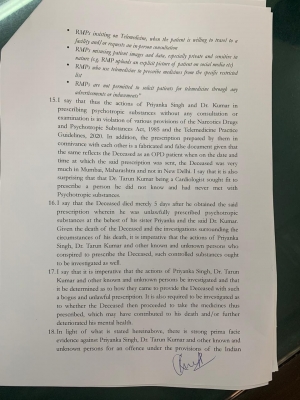 Rhea files police complaint against Sushant