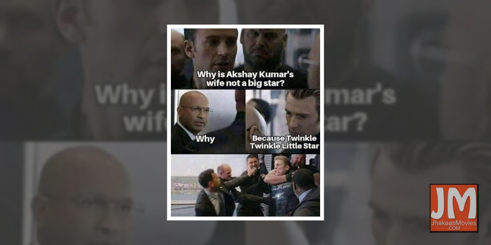 Twinkle Khanna reacts to a hilarious viral meme about her