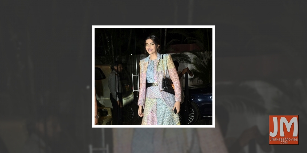 Mumbai: Actress Sonam Kapoor Ahuja arrives for the screening of her upcoming film 