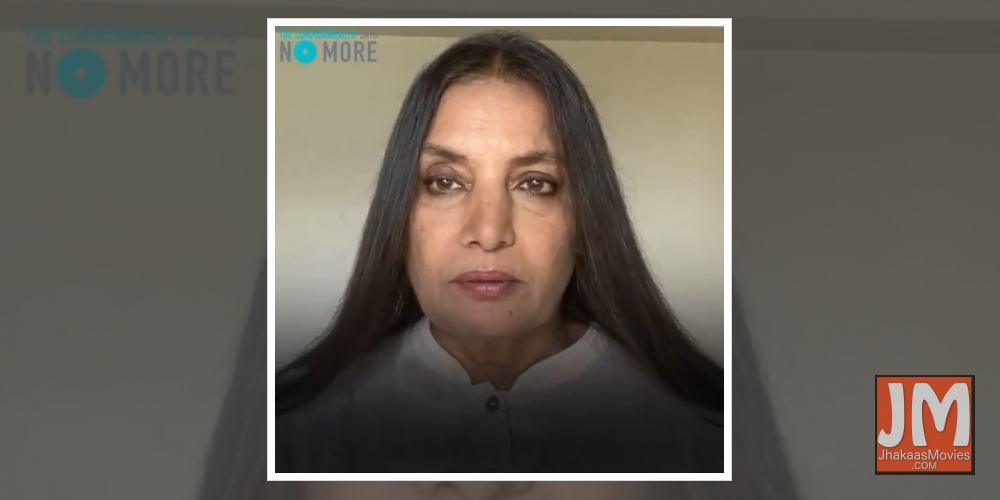 No more excuses on domestic, sexual violence: Shabana Azmi.