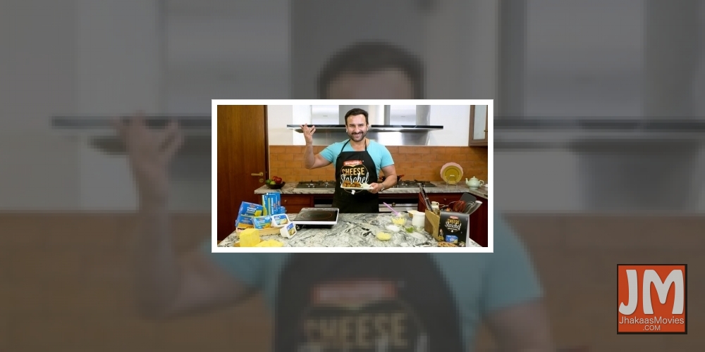 Saif Ali Khan turns chef for this series.