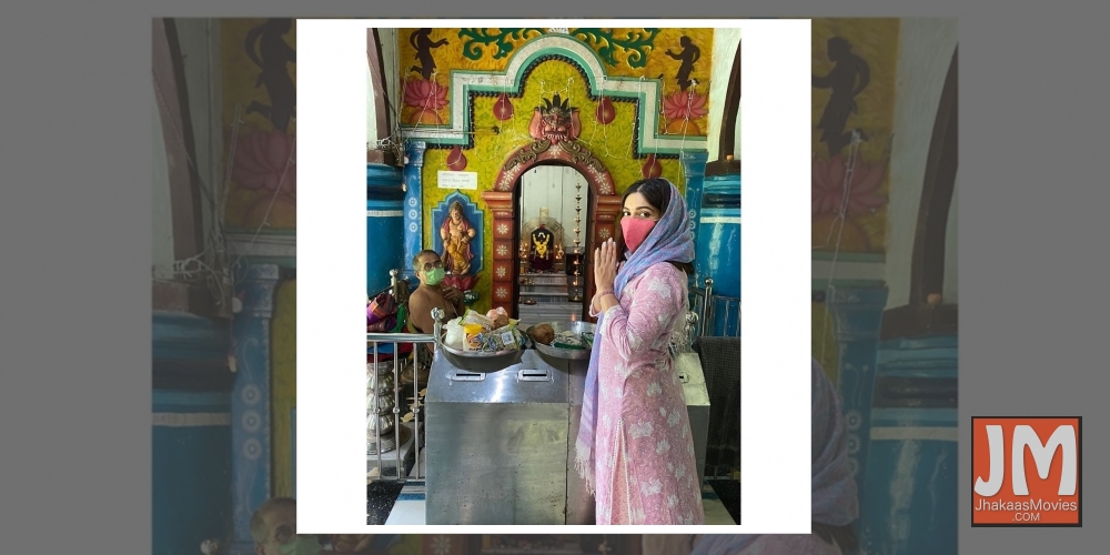 Bhumi goes on temple pilgrimage in her village in Goa.