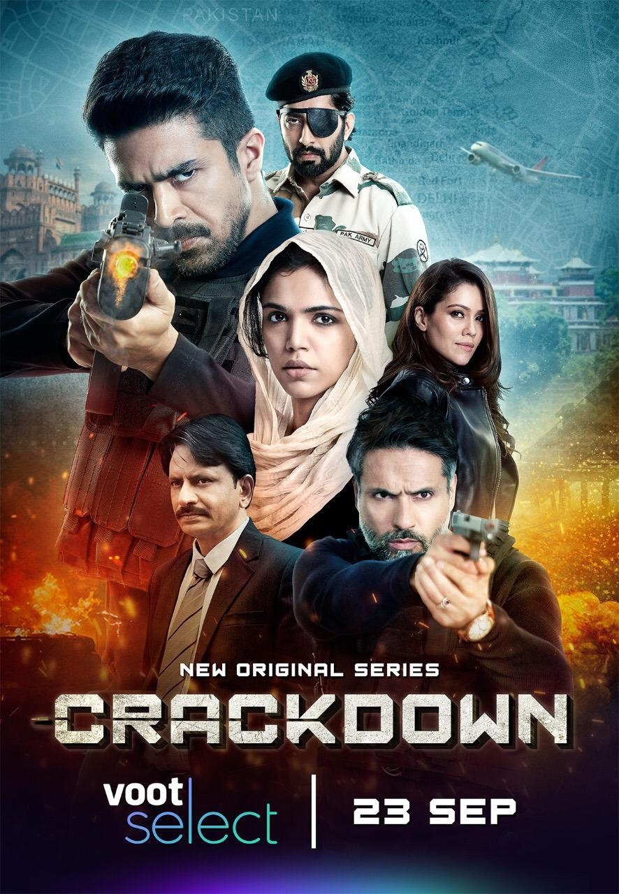 Big B launches first look of thriller series 'Crackdown'.
