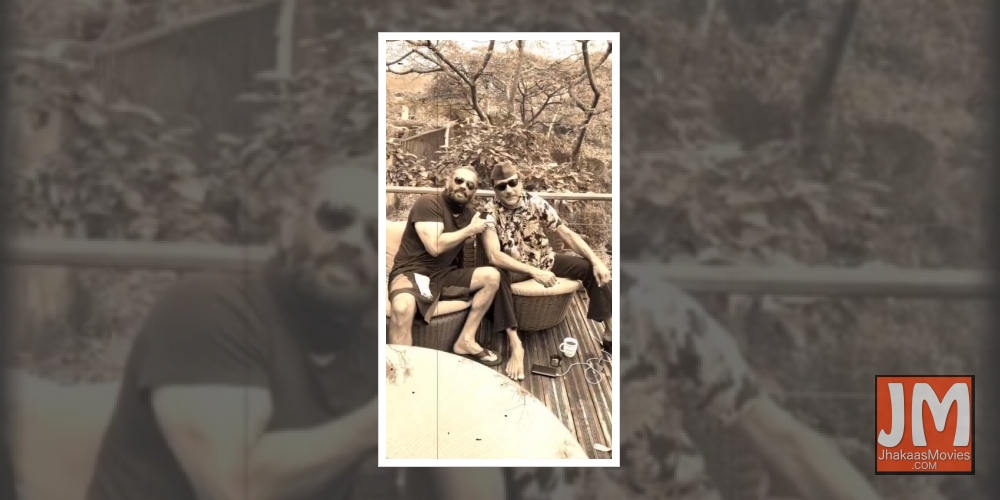 Suniel Shetty celebrating 45 years of friendship with Jackie Shroff.