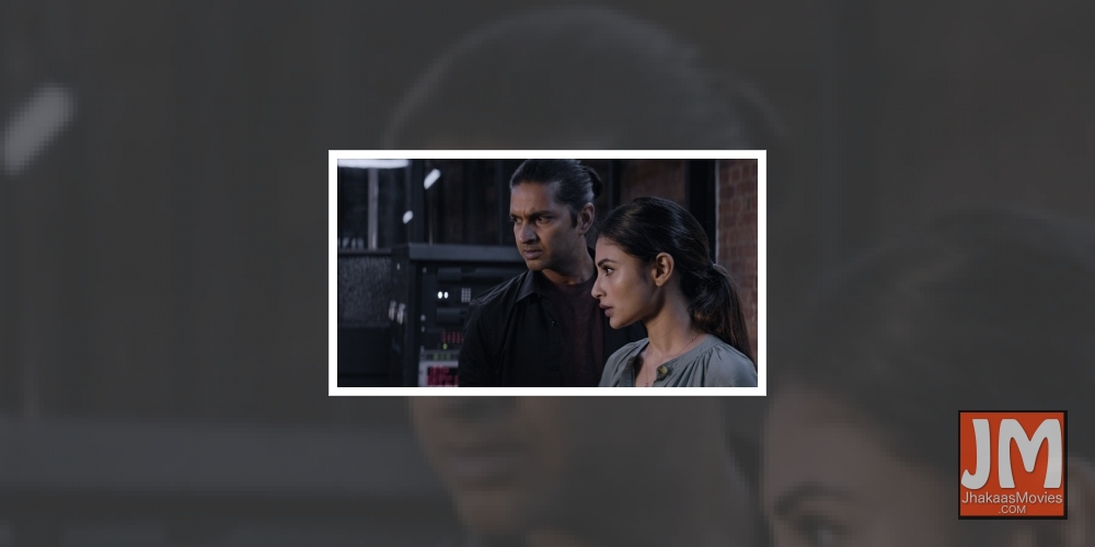 Mouni Roy in a still from 'London Confidential'.