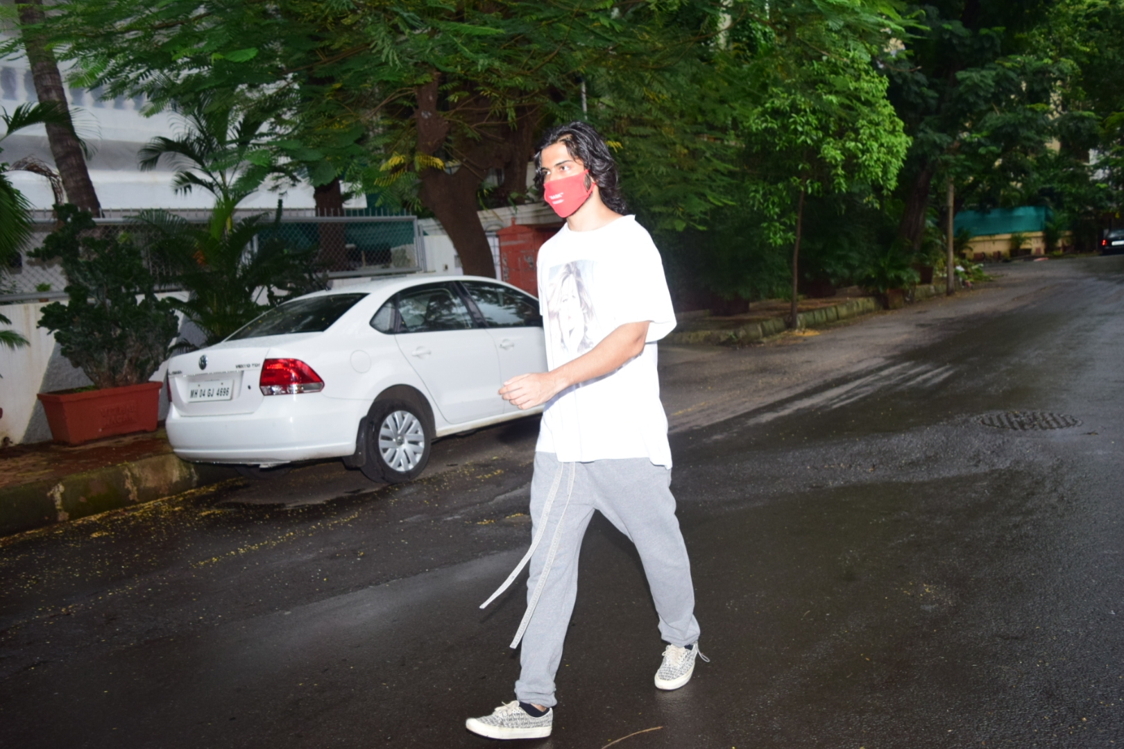 Mumbai: Actor Harshvardhan Kapoor seen at Juhu in Mumbai on Sep 21, 2020. (Photo: IANS)