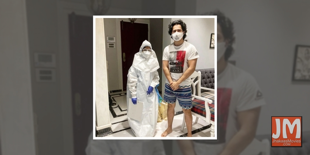 Varun Dhawan gets Covid test done as he gets ready to resume shoot