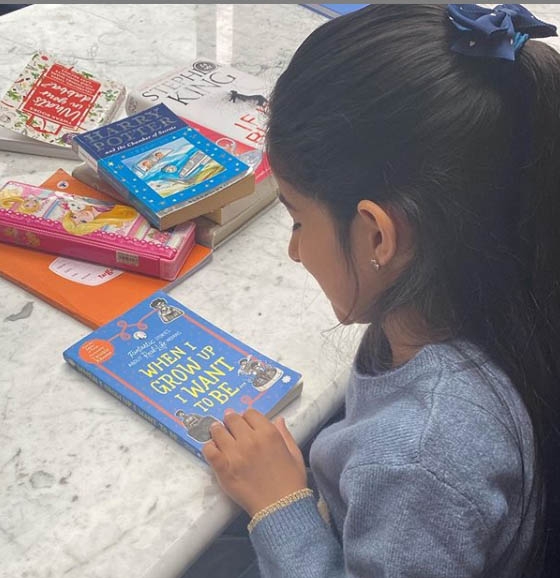 Twinkle Khanna posts a B'day note as daughter Nitara turns eight.