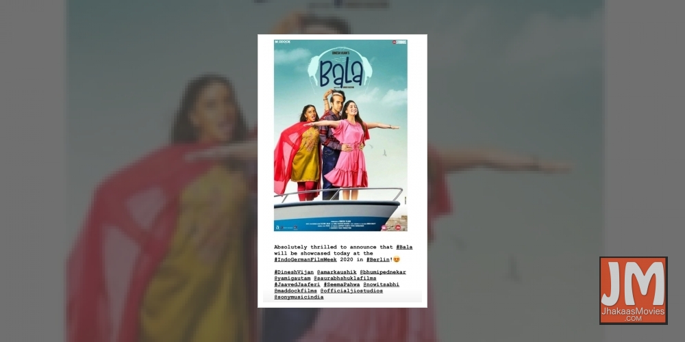 Ayushmann on screening of 'Bala' at Indo-German Film Week