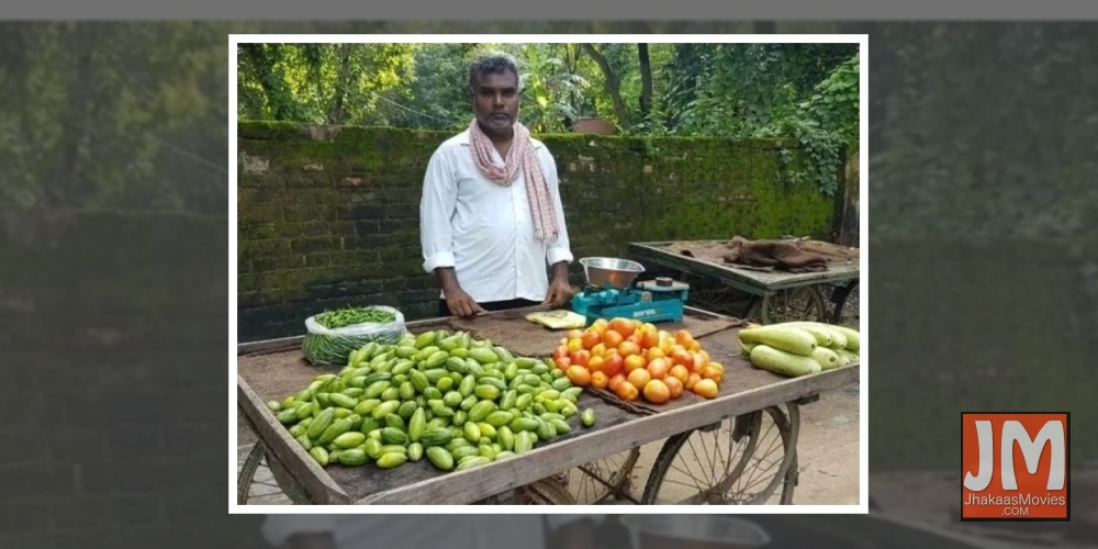 'Balika Vadhu' serial director sells veggies in UP's Azamgarh.