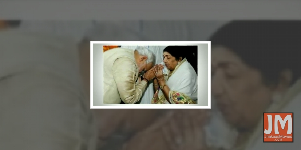 PM speaks to Lata Mangeshkar on her birthday.