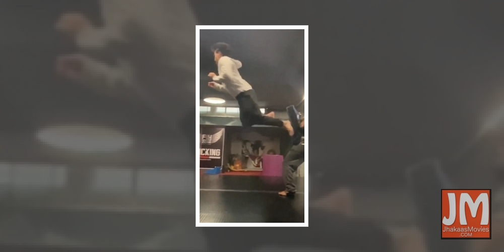 Tiger Shroff shares flying kick video after injury.